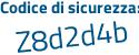 Il Codice di sicurezza è 9a13d continua con dd il tutto attaccato senza spazi