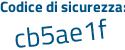 Il Codice di sicurezza è 59e poi Zd23 il tutto attaccato senza spazi