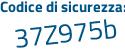 Il Codice di sicurezza è 89df poi 931 il tutto attaccato senza spazi