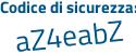 Il Codice di sicurezza è 88fb27a il tutto attaccato senza spazi
