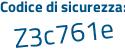 Il Codice di sicurezza è aa poi 81733 il tutto attaccato senza spazi