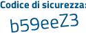 Il Codice di sicurezza è 82 continua con 4ce5e il tutto attaccato senza spazi
