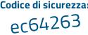 Il Codice di sicurezza è 3f69fb6 il tutto attaccato senza spazi