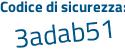 Il Codice di sicurezza è f segue 1f9b72 il tutto attaccato senza spazi
