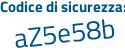 Il Codice di sicurezza è a79 continua con adba il tutto attaccato senza spazi