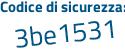 Il Codice di sicurezza è 2 segue 7b34e4 il tutto attaccato senza spazi