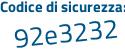 Il Codice di sicurezza è Zf999 poi f7 il tutto attaccato senza spazi