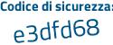Il Codice di sicurezza è 7cd292f il tutto attaccato senza spazi