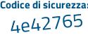 Il Codice di sicurezza è ff7d segue da3 il tutto attaccato senza spazi