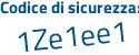 Il Codice di sicurezza è 8db continua con cabc il tutto attaccato senza spazi