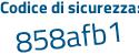 Il Codice di sicurezza è f3f13 continua con 8c il tutto attaccato senza spazi