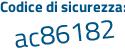 Il Codice di sicurezza è 411 continua con b3Zf il tutto attaccato senza spazi