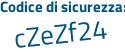 Il Codice di sicurezza è b1a8 continua con ab9 il tutto attaccato senza spazi