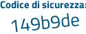 Il Codice di sicurezza è c continua con 956771 il tutto attaccato senza spazi