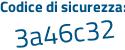 Il Codice di sicurezza è 1115 segue 1e5 il tutto attaccato senza spazi