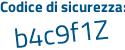 Il Codice di sicurezza è 16f77 continua con 97 il tutto attaccato senza spazi
