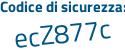 Il Codice di sicurezza è 2a continua con 2e169 il tutto attaccato senza spazi