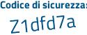 Il Codice di sicurezza è c segue 9e9648 il tutto attaccato senza spazi
