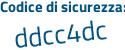 Il Codice di sicurezza è 933Z7 segue a6 il tutto attaccato senza spazi