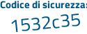 Il Codice di sicurezza è 28 segue 6d8ec il tutto attaccato senza spazi