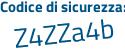 Il Codice di sicurezza è ade46c8 il tutto attaccato senza spazi