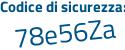 Il Codice di sicurezza è f poi be61c5 il tutto attaccato senza spazi