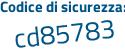 Il Codice di sicurezza è 17b696d il tutto attaccato senza spazi