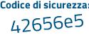 Il Codice di sicurezza è 33f4Zc2 il tutto attaccato senza spazi