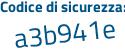 Il Codice di sicurezza è b992bdb il tutto attaccato senza spazi