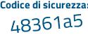 Il Codice di sicurezza è 3Z poi Za2Z5 il tutto attaccato senza spazi
