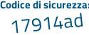 Il Codice di sicurezza è 946 continua con 9c45 il tutto attaccato senza spazi