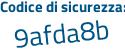 Il Codice di sicurezza è e1fZ822 il tutto attaccato senza spazi