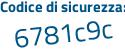 Il Codice di sicurezza è Z328793 il tutto attaccato senza spazi