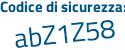 Il Codice di sicurezza è aa915 poi d8 il tutto attaccato senza spazi
