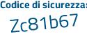 Il Codice di sicurezza è 4 poi 36b692 il tutto attaccato senza spazi