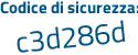 Il Codice di sicurezza è d281a38 il tutto attaccato senza spazi