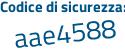 Il Codice di sicurezza è 33c85 segue 4e il tutto attaccato senza spazi
