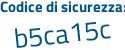Il Codice di sicurezza è 9ed poi cdZ6 il tutto attaccato senza spazi