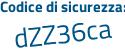 Il Codice di sicurezza è 6e79 poi 5eb il tutto attaccato senza spazi