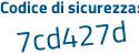 Il Codice di sicurezza è Z9 poi 2Zad2 il tutto attaccato senza spazi