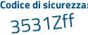 Il Codice di sicurezza è a2 continua con d4eea il tutto attaccato senza spazi