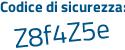 Il Codice di sicurezza è f6c45 continua con f9 il tutto attaccato senza spazi