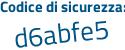 Il Codice di sicurezza è c72 poi 62bZ il tutto attaccato senza spazi
