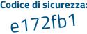 Il Codice di sicurezza è 7221 segue 587 il tutto attaccato senza spazi