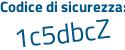 Il Codice di sicurezza è 91 continua con 962c5 il tutto attaccato senza spazi