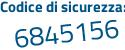Il Codice di sicurezza è d5c continua con 91cZ il tutto attaccato senza spazi
