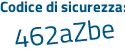 Il Codice di sicurezza è 4c6 continua con 828e il tutto attaccato senza spazi