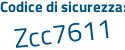 Il Codice di sicurezza è 6c8 continua con b62b il tutto attaccato senza spazi