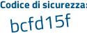 Il Codice di sicurezza è 5317 poi Z6c il tutto attaccato senza spazi