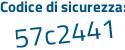 Il Codice di sicurezza è b3eb882 il tutto attaccato senza spazi